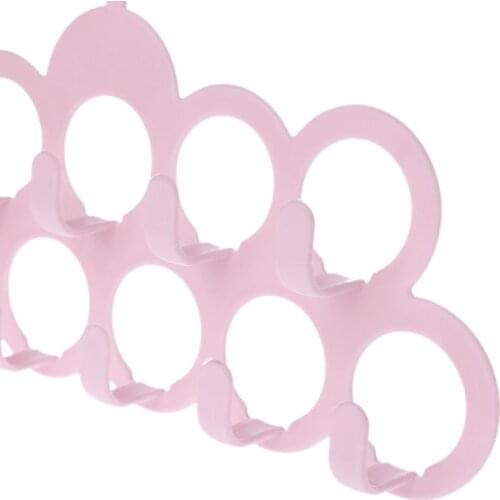 11Holes Clothes Tie Belt Shawl Scarf Hanger Display Holder Closet Organizer Hook