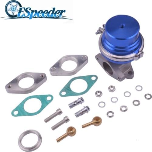 High Performance 35mm Wastegate Turbo External Pressure 3.6 Psi Spring Universal For Turbo Manifold With Clamps
