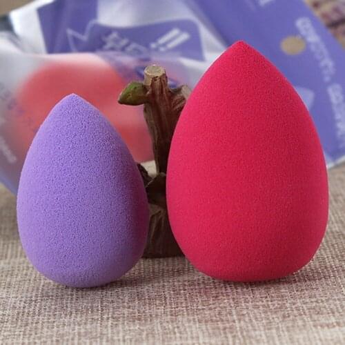 Makeup Foundation Sponge Powder Puff Smooth Cosmetic Puff Dry Wet Use Puff Water-drop Shape Beauty Tools random color
