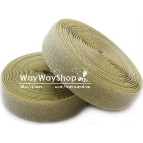 27 yard 1" 25mm Sew-On Roll Hook Loop Tape hard soft strap Beige