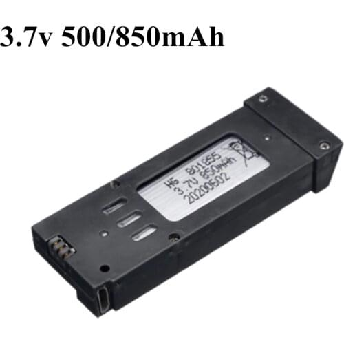 Upgraded 3.7V 500mAh 850mAh Lipo Battery For E58 S168 JY019 RC Drone Quadcopter Spare Parts 3.7v Rechargeable Battery