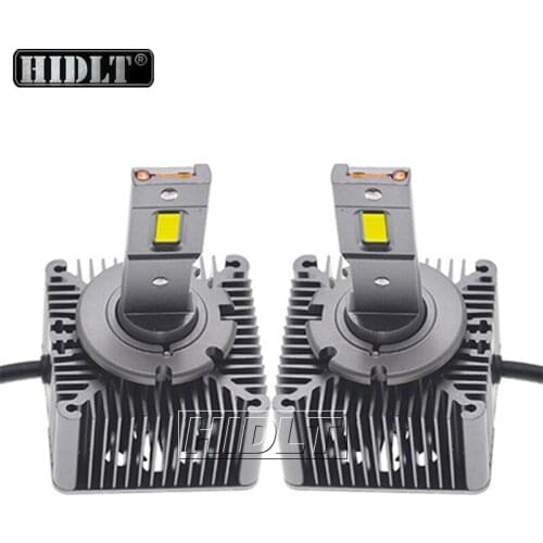 HIDLT 110W 17200LM High Bright 6000K White Canbus D1S D1R D3S D3R LED Car Headlight Bulb Replace HID Auto Light LED Headlamp Kit