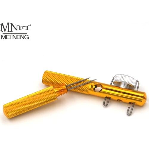MNFT 1 PCS Full Metal Fishing Hook Knotting Tool & Tie Hook Loop Making Device & Hooks Decoupling remover Carp Fishing Accessory