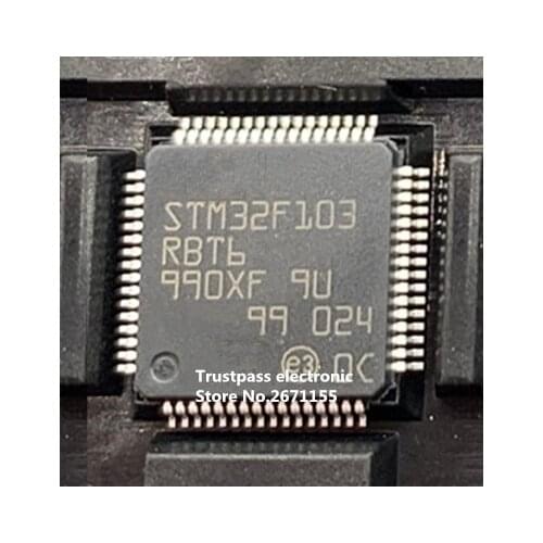 NEW 10pcs/lot STM32F103RBT6 STM32F103 32F103RBT6 LQFP-64 stock