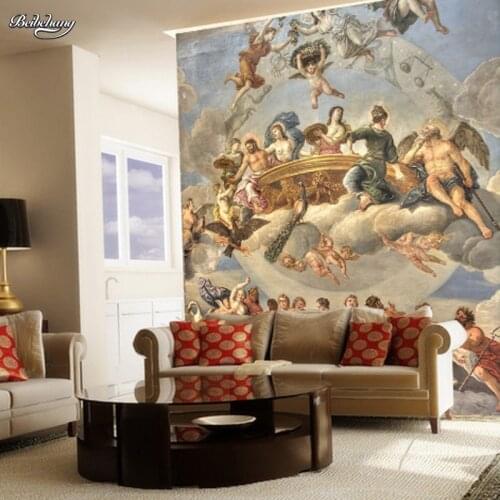 Beibehang papel de parede para quarto Free Shipping large European-style wallpaper mural painting world famous wallpaper