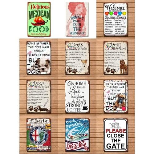 Peroni Vintage Metal Tin Sign Alfa Romeo Plaque Metal Painting Retro Tin Plate Sign Shabby Poster Metal Sign Plaque