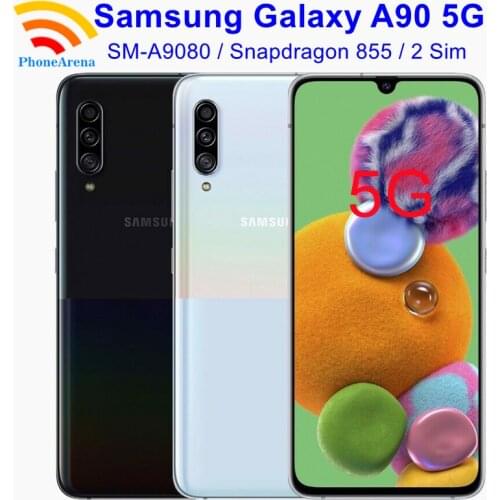 Samsung Galaxy A90 5G A9080 90% New Dual Sim 8GB RAM 128GB ROM 6.7" Octa Core Triple Camera NFC Mobile phone