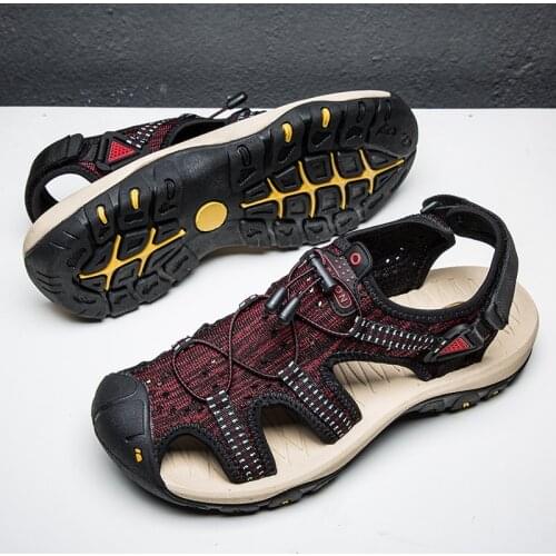 Plage Sandales Samool Shoes Men Gladiator Sandals Sandalias Piel Hombre Leather Summer Mens Big Beach