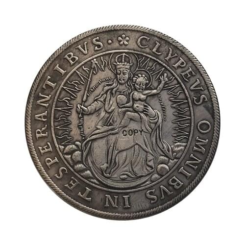 1625 German 1 Thaler - Maximilian I copy coins