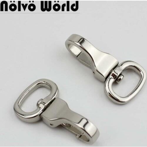30pcs 4 colors 15-18mm trigger snap hook hand bag gold swivel clasp hooks hardware accessory DIY