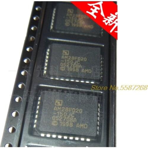 5pcs/lot AM28F020-150JC AM28F020-150 AM28F020 28F020 PLCC32 car memory chips Blank program 28F020-150JC