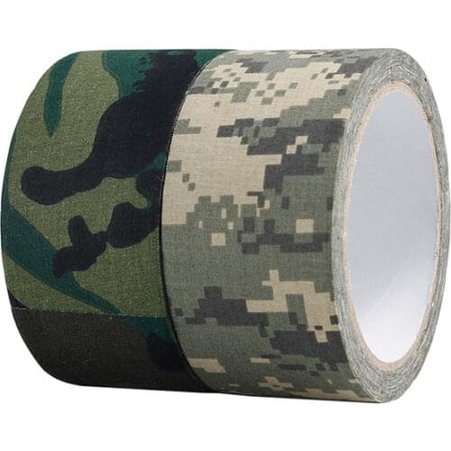 5m Outdoor Duct Camouflage Tape Wrap Self Adhesive Accessories Hunting Waterproof Camo Tape Stealth Bandage Military