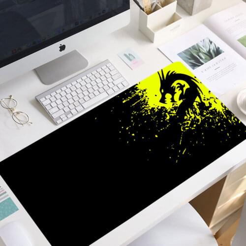 Gaming Large Mouse Pad with Stitched Edges- Extended XXL Mouse Mat with Nonslip Natural Rubber Base and Waterproof mouse pad mat