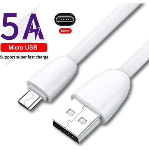 Micro USB Cable 5A Fast Charging Cable USB Cable For Samsung Huawei Xiaomi Micro USB Fast Charger Phone Cord Wire