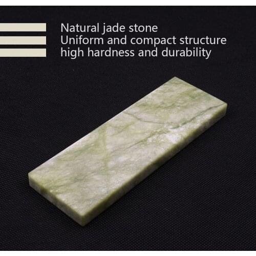 CHEERBRIGHT Nature Jade Whetstone grit 10000# Oilstone Knife Sharpener Fine Stone Oil Stone 100x20x10mm 100x50x10mm 150x50x10mm