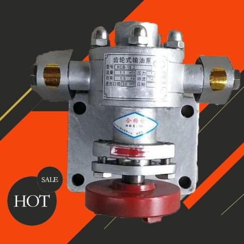 KCB-18.3 stainless steel oil pump diesel gear pump head( high temperature corrosion resistance)