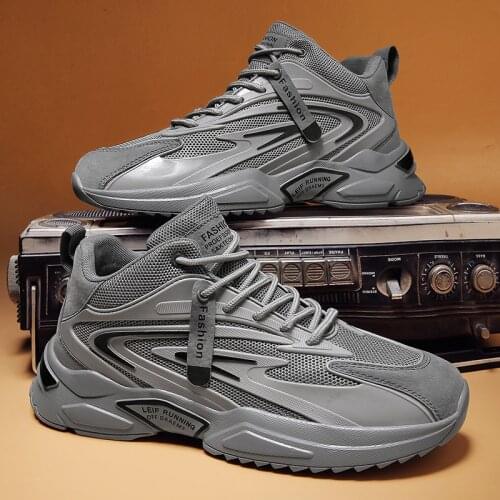 Mens Fashion Sneakers Breathable Mesh Casual Men Shoes Comfortable Walking Shoes Zapatillas Hombre