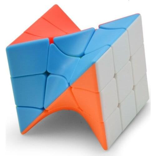 3x3 Torsion Magic Neo Cube Cubo Cube Coloful Twisted Cube Puzzle Toy Stickerless Puzzles Educational Toys For Children