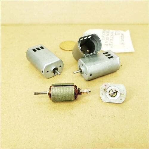 Micro 180 Carbon Brush Electric Motor DC 3V-6V 37000RPM High Speed Large Torque with Cooling Holes for Toy RC Airplane Model