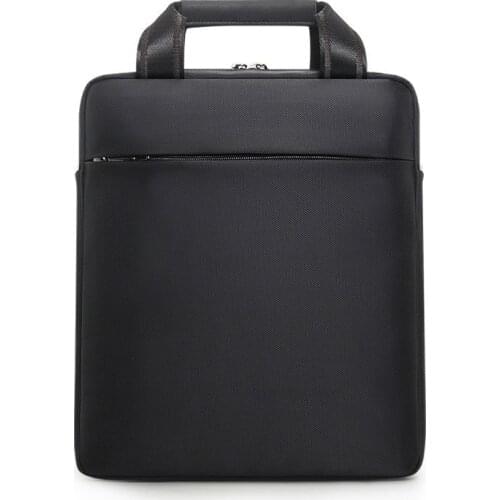 Male Waterproof Nylon Messenger Bag Men Small Briefcase Vertical Document Pack Mens Single Shoulder 12-Inch Ipad Bag