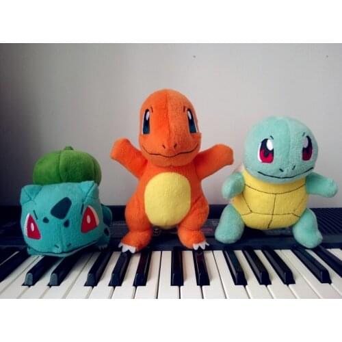 New Authentic Bulbasaur Squirtle Charmander Plush Doll Toy Great Gift