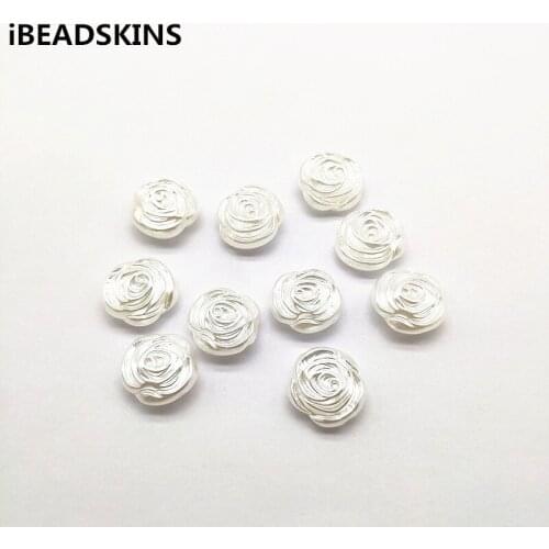 New arrival! 17mm 480pcs Imitation pearls Flower beads for Necklace jewelry DIY making /Earrings parts,hand Made Jewelry