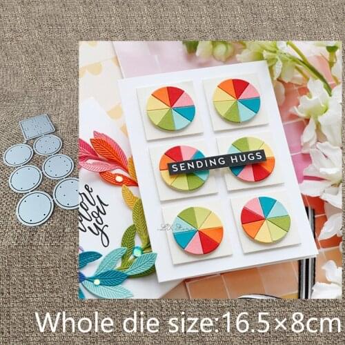 New Design Craft Metal stencil mold Cutting Dies Geometric shape decoration scrapbook die cuts Album Paper Card Craft Embossing