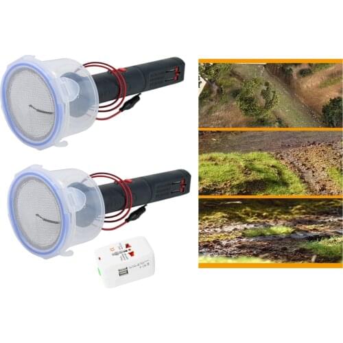 Portable Electrostatic Flocking Machine Grass Flock Applicator Powerful