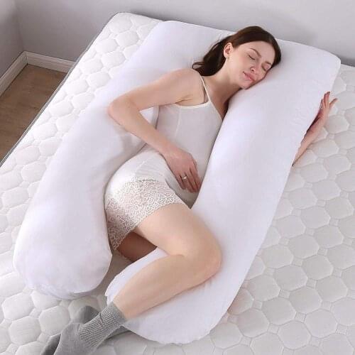 50Bedding Full Body Pillow for Pregnant Women U Shape Boyfriend Pregnancy Pillow Sleeping Support Maternity Pillow Side Sleepers