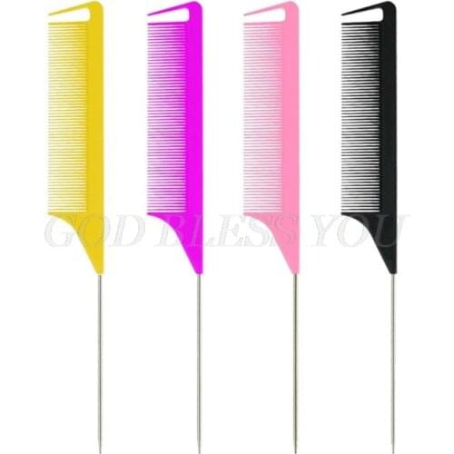 One-way Weave Highlighting Foiling Hair Dye Comb Sectioning Hairdressing Combs Drop Shipping