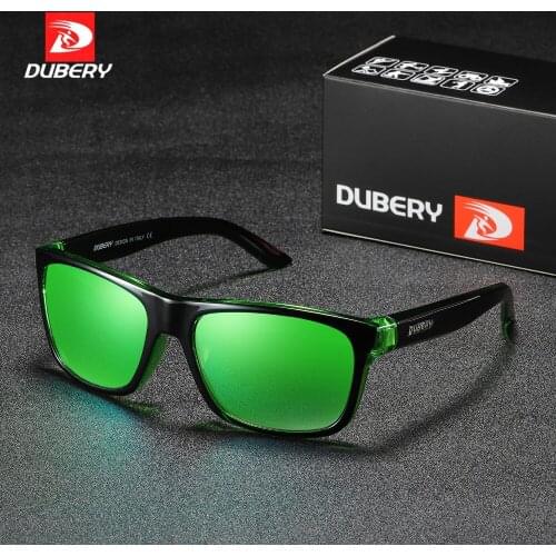 DUBERY Oversized Sunglasses Mens 2019 Retro Male Goggle Colorful Sun Glasses For Men Fashion Brand pilot Mirror Shades Oculos