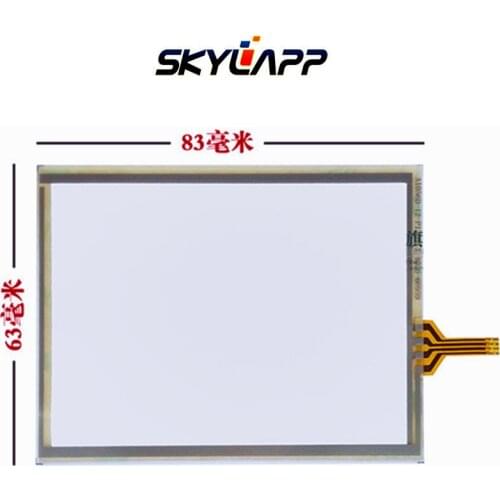 Skylarpu 3.5'' inch Touchscreen For CK3X CK3R CK3E 4 wire 83mm*63mm Industrial screen Resistance Touch panel Glass Digitizer