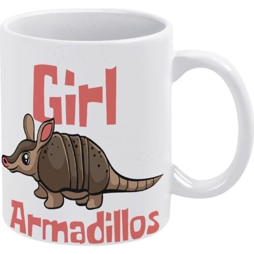 Armadillo Mug Porcelain Travel Mug Creative Vintage Cups