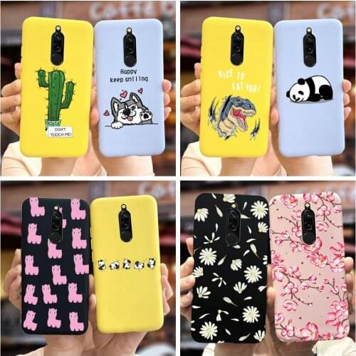 For Xaiomi Redmi 8 Case New Fashion Candy Painted Cover For Xiaomi Redmi 8 Redmi8 Phone Cases Soft Slim Fundas Shockproof Bumper