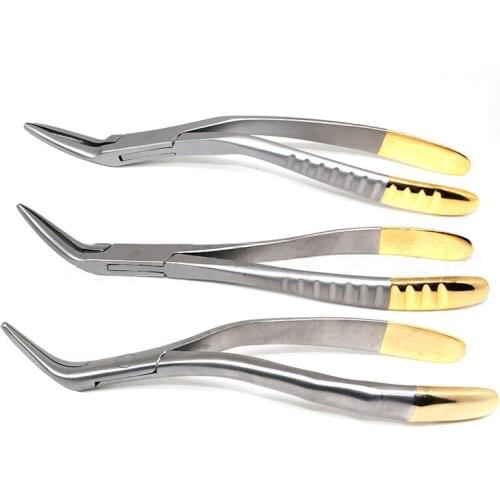 1pc Dental Root Residual Fragment Forcep Minimally Invasive Extraction Broken Root Pliers Upper Jaw Lower Mandible Universal