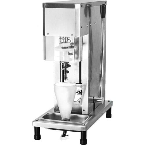 Commercial Ice Cream Fruit Blender Stainless steel screw stirring Machine Propeller Blunger Milk Shake Mixer