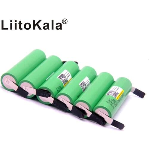 1-10PCS / lot Original Liitokala 18650 2500mah battery INR18650 25R 20A discharge lithium batteries