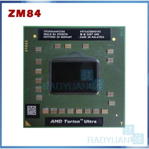 AMD Laptop original CPU TMZM84DAM23GG ZM84 2.3Ghz/2M PGA638 ZM 84 ZM-84 processor PGA 638 Socket S1