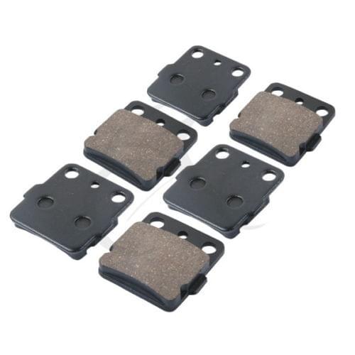Motorcycle Front Rear Brake Pads For YAMAHA ATV YFM 350 RAPTOR 2004-2010 2005 2006 2007