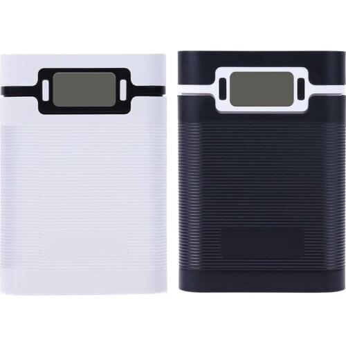 Portable 5V 2A 4x 18650 Power Bank Case Kit Battery Charger DIY Box Universal 5V Power Supply Anti-skid Treatment of ABS Surface