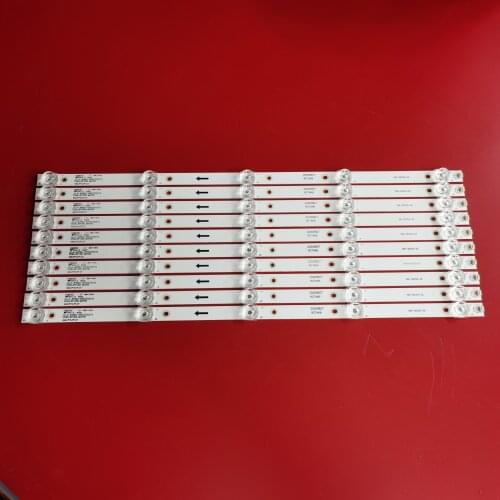 LED Backlight strip 5 lamps For Akai 55'' TV AKTV5534 JS-D-JP55EU-051EC (70317) 01EC E55EU/EP1000 MCPCB 490.0 15.0 1.0T