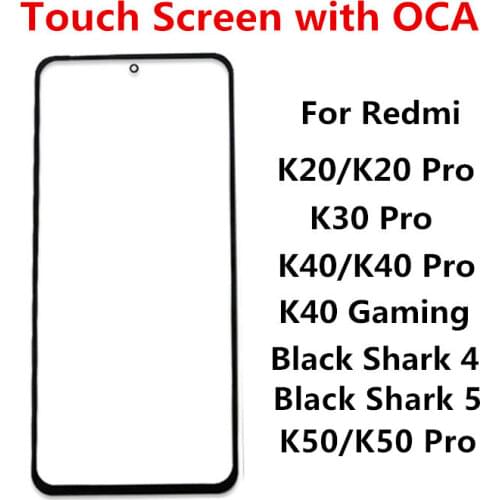 Redmi8A Outer Screen For Xiaomi Redmi 8A Front Touch Panel LCD Display Screen Out Glass Cover Lens Phone Repair Replace Part