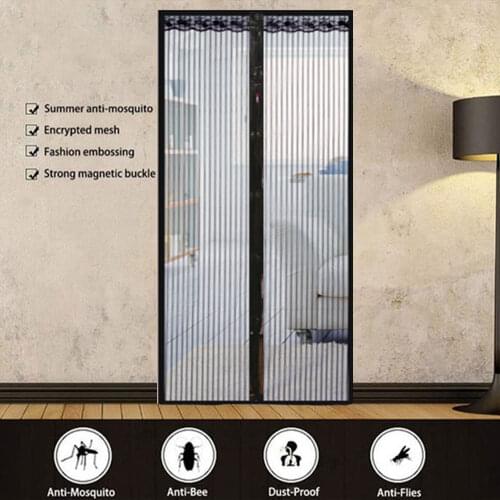 Summer Anti Mosquito Insect Fly Bug Curtains Magnetic Net Automatic Closing Door Screen Kitchen Curtain Drop Shipping Kitchen C