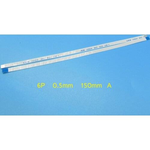 10pcs/lot switch board Ribbon Flex Cable For ASUS K53S A53S X54 x54h A53 notebook 6pin 6p cable length 150mm 15cm Width 3.5mm