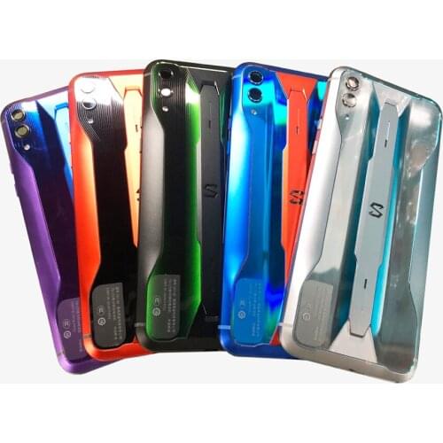 100% Original Back Cover For Xiaomi Black Shark 2 Pro DLT-A0, DLT-H0 Back Housing Glass Battery Rear Cover Chassis Used