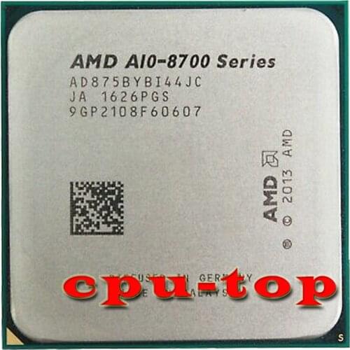 Free Shipping AMD A10-Series A10 8750B 3.6 GHz Quad-Core CPU Processor AD875BYBI44JC/AD8750YBI44JC Socket FM2