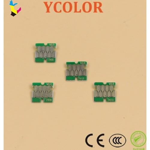 Fast shipping! 40pcs/lot Wholesale Stable F9370 F9300 One time Cartridge chip for Epson SureColor F9370 F9300 chip