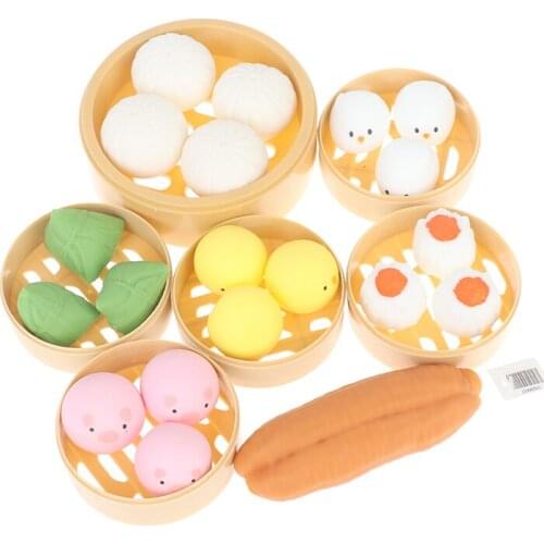 Decompression Simulation snack Stress Relief Squash Decompression Toy Sticky