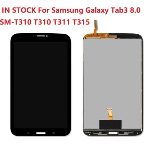 Display For Samsung Galaxy Tab 3 8.0 T310 T311 SM-T310 SM-T311 T315 LCD Display Touch Screen Digitizer Sensors Assembly Panel