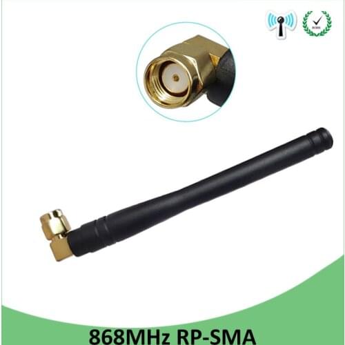 10pcs 868MHz 915MHz Antenna 3dbi RP-SMA Connector GSM 915 MHz 868 MHz antena outdoor signal repeater antenne waterproof Lorawan